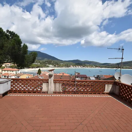 Trilocale Acquamarina - Terrazza Vista Mare, Clima E Posto Auto * Марина-ди-Кампо